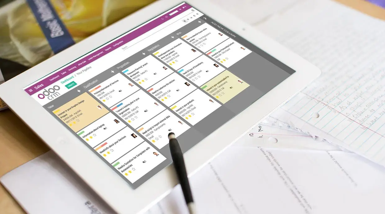Odoo • Image and Text